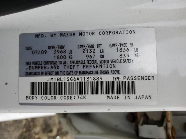 Photo 10 from auction – 2010 MAZDA 3 I with VIN JM1BL1SG6A1181889