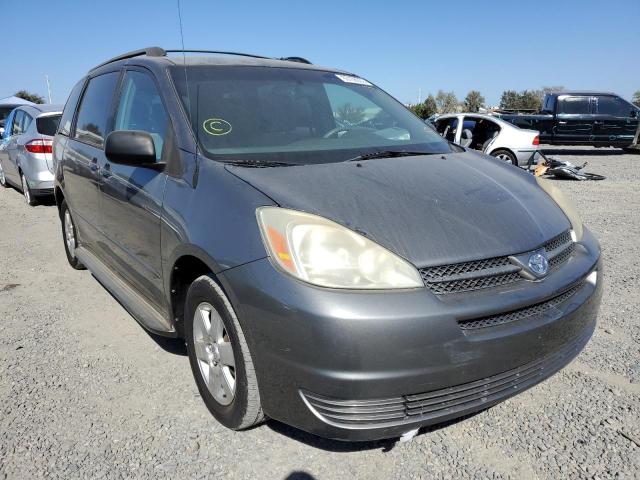 TOYOTA SIENNA CE 2004 with VIN 5TDZA23C24S007167 - Photo from auction