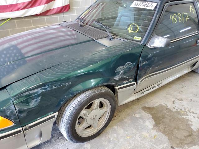 Photo 9 from auction – 1991 FORD MUSTANG GT with VIN 1FACP42E4MF193870