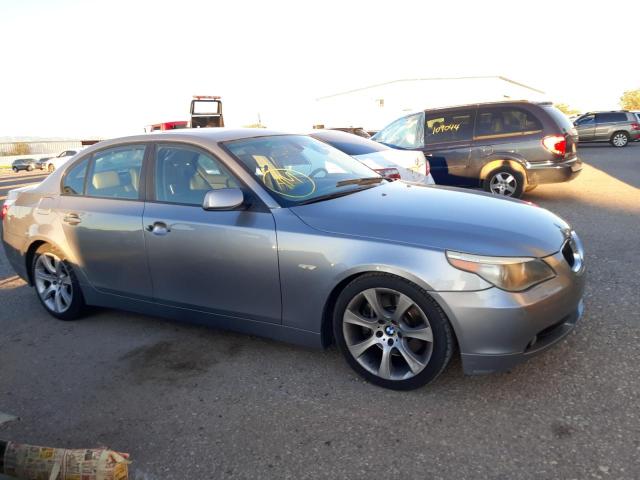 BMW 545 I 2004 with VIN WBANB33544B107553 - Photo from auction