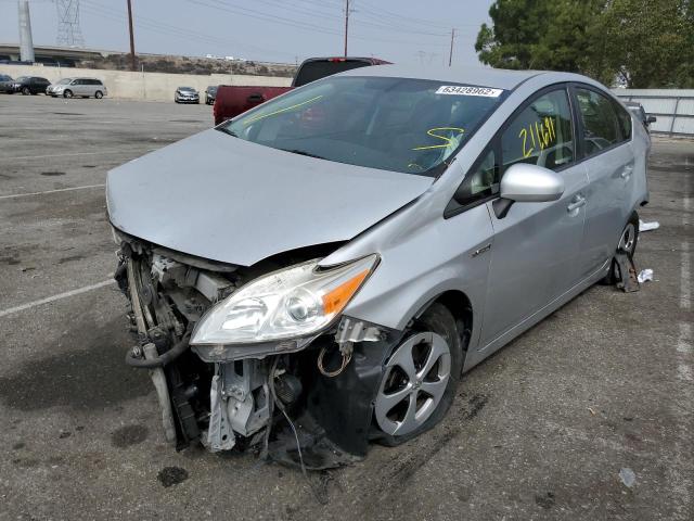 Photo 2 from auction – 2013 TOYOTA PRIUS with VIN JTDKN3DU1D0338490