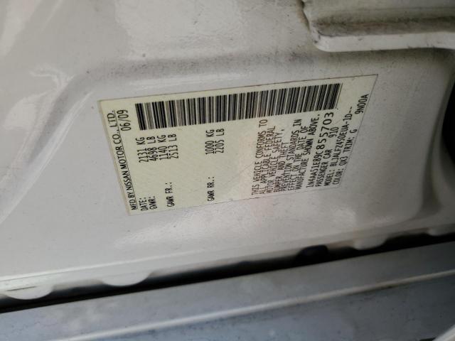 Photo 10 from auction – 2009 NISSAN MAXIMA S with VIN 1N4AA51E89C855703