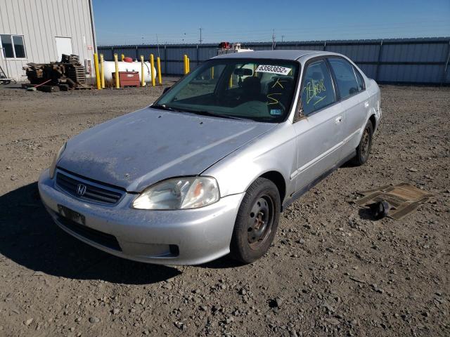 Photo 2 from auction – 2000 HONDA CIVIC BASE with VIN 2HGEJ6611YH523090