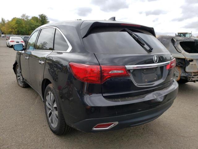 Photo 3 from auction – 2014 ACURA MDX TECHNO with VIN 5FRYD4H47EB040816