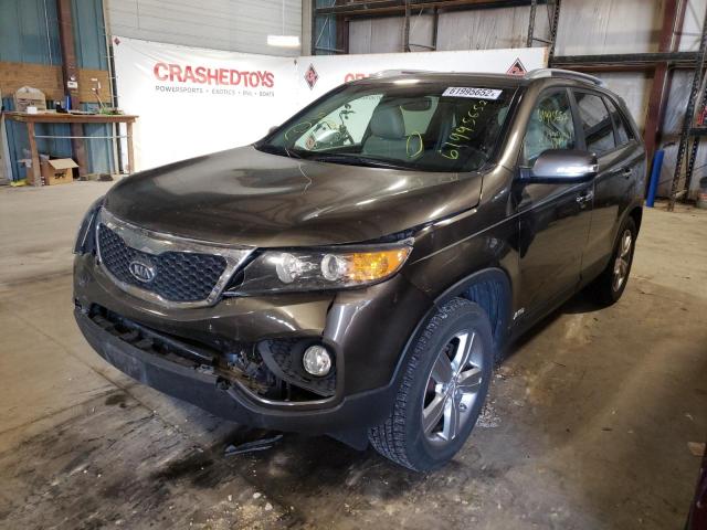 Photo 2 from auction – 2013 KIA SORENTO EX with VIN 5XYKUDA60DG324332