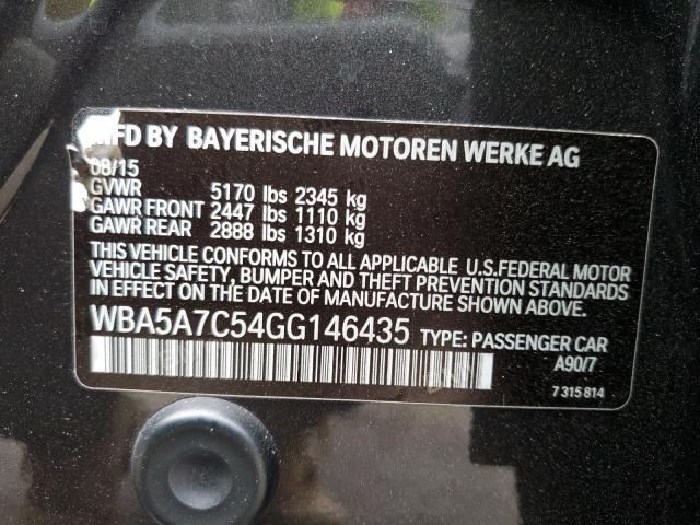 Photo 10 from auction – 2016 BMW 528 XI with VIN WBA5A7C54GG146435