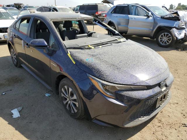 TOYOTA COROLLA LE 2021 with VIN JTDEAMDE2MJ015289 - Photo from auction
