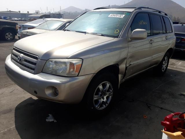 Photo 2 from auction – 2005 TOYOTA HIGHLANDER with VIN JTEDP21A950077016