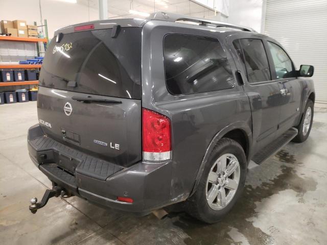 Photo 4 from auction – 2009 NISSAN ARMADA SE with VIN 5N1BA08C49N603470