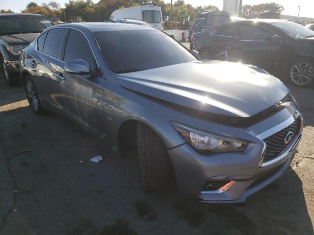 INFINITI Q50 LUXE 2018 with VIN JN1EV7AP1JM363089 - Photo from auction