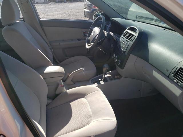 Photo 5 from auction – 2009 KIA SPECTRA EX with VIN KNAFE221695595981
