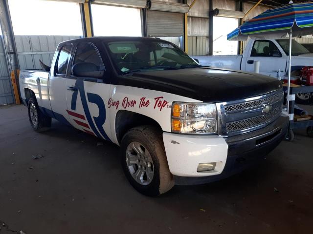 CHEVROLET SILVERADO 2010 with VIN 1GCSKSE35AZ122366 - Photo from auction
