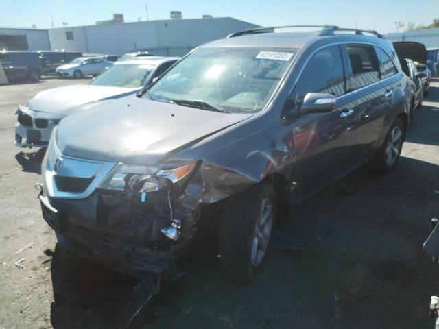 Photo 2 from auction – 2011 ACURA MDX TECHNO with VIN 2HNYD2H47BH519582