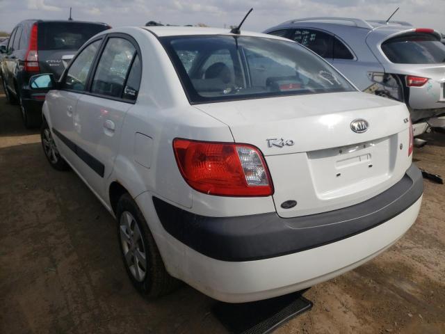 Photo 3 from auction – 2008 KIA RIO BASE with VIN KNADE123X86307858