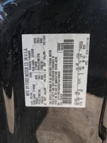 Photo 10 from auction – 2002 FORD RANGER with VIN 1FTYR10D02TA70603