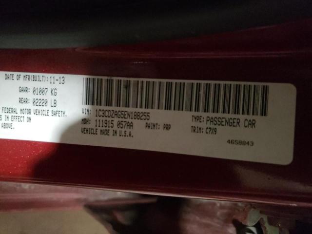 Photo 10 from auction – 2014 DODGE AVENGER SE with VIN 1C3CDZAG5EN188255