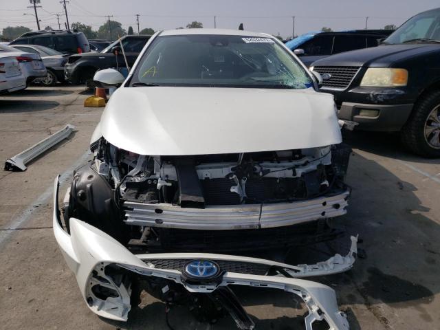Photo 9 from auction – 2021 TOYOTA COROLLA LE with VIN JTDEAMDE2MJ019634