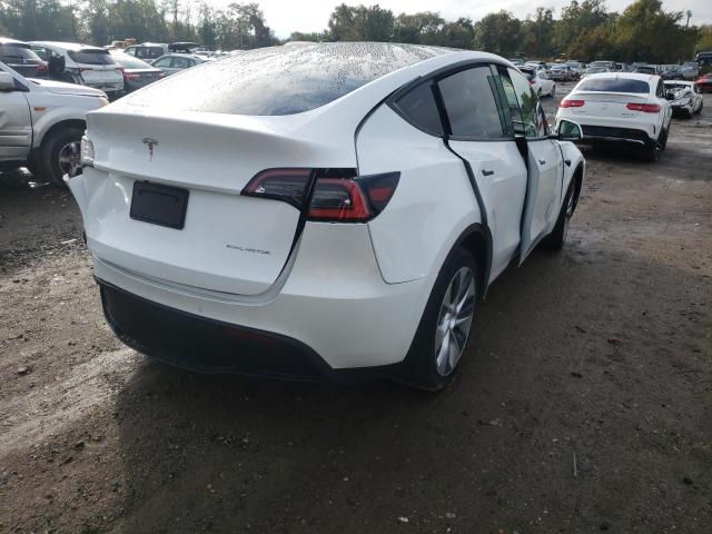 Photo 4 from auction – 2021 TESLA MODEL Y with VIN 5YJYGDEE9MF134684