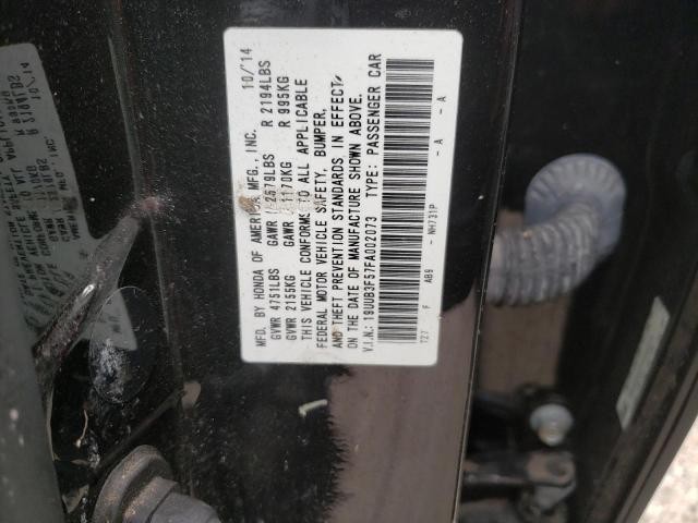 Photo 10 from auction – 2015 ACURA TLX TECH with VIN 19UUB3F57FA002073