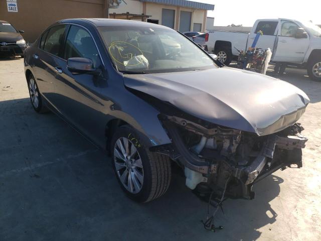 HONDA ACCORD EXL 2014 with VIN 1HGCR3F82EA007620 - Photo from auction