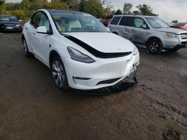TESLA MODEL Y 2021 with VIN 5YJYGDEE9MF134684 - Photo from auction