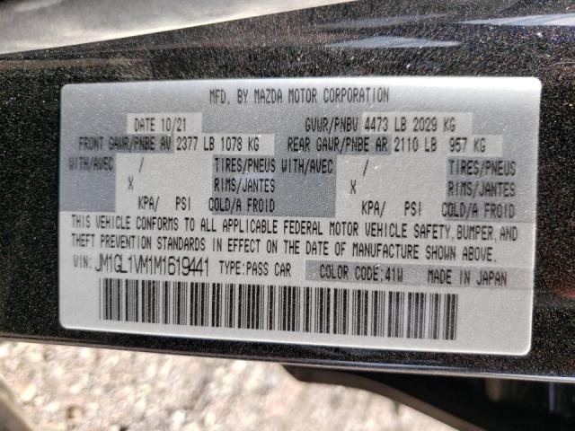 Photo 10 from auction – 2021 MAZDA 6 TOURING with VIN JM1GL1VM1M1619441