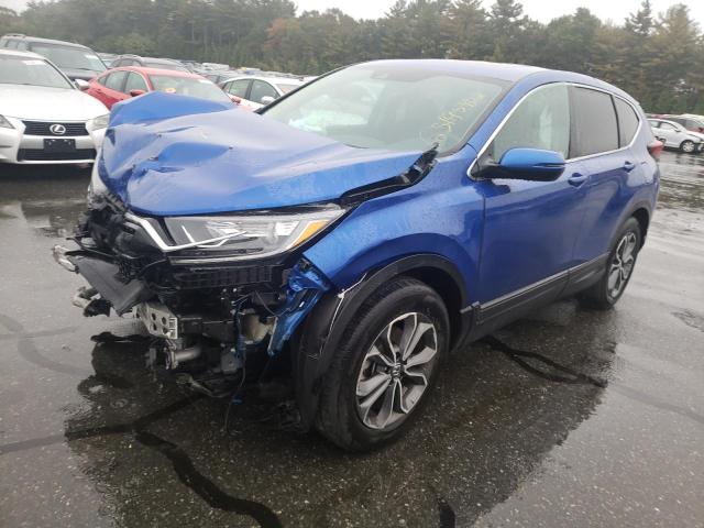 Photo 2 from auction – 2021 HONDA CR-V EX with VIN 7FARW2H55ME014392
