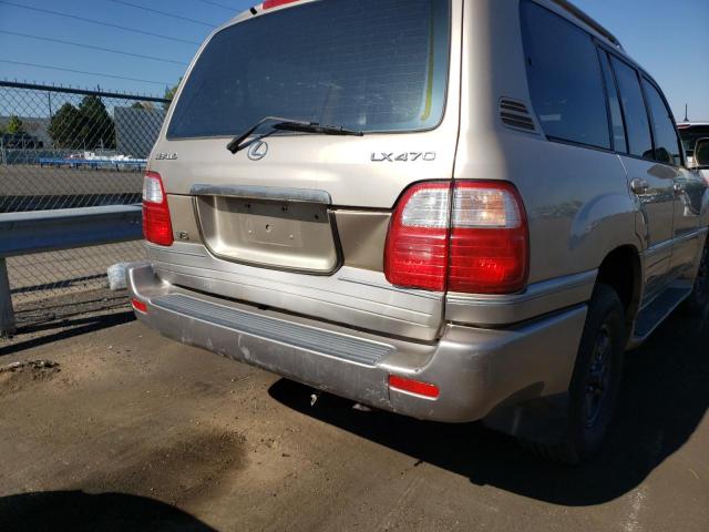 Photo 9 from auction – 1999 LEXUS LX 470 with VIN JT6HT00W5X0048531