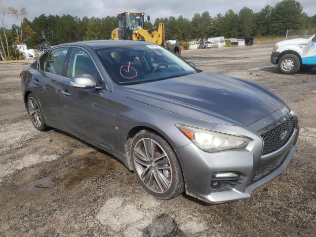 INFINITI Q50 BASE 2014 with VIN JN1BV7AP1EM674580 - Photo from auction