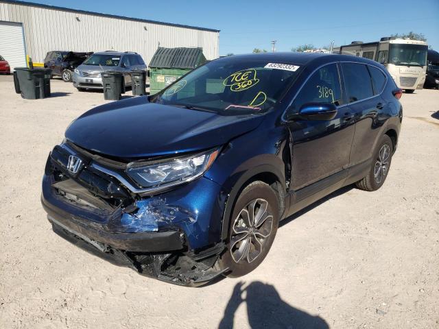 Photo 2 from auction – 2022 HONDA CR-V EX with VIN 7FARW2H53NE016594