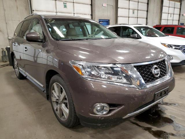NISSAN PATHFINDER 2015 with VIN 5N1AR2MM4FC720584 - Photo from auction