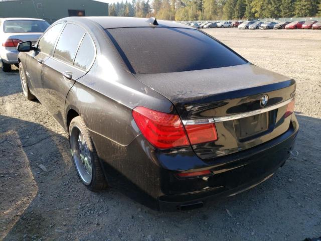 Photo 3 from auction – 2012 BMW 750 I with VIN WBAKA8C53CCY37644