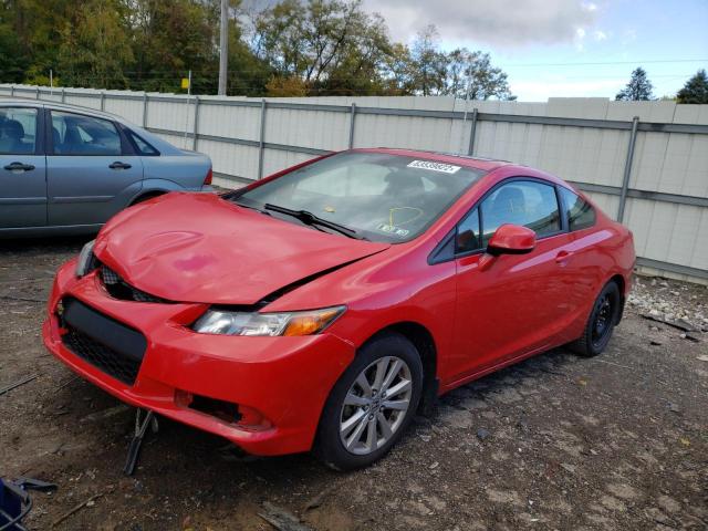 Photo 2 from auction – 2012 HONDA CIVIC EXL with VIN 2HGFG3B11CH533005