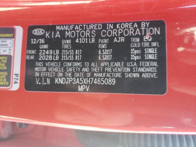 Photo 10 from auction – 2017 KIA SOUL + with VIN KNDJP3A5XH7465089
