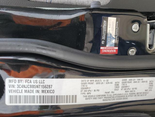 Photo 10 from auction – 2022 JEEP COMPASS LA with VIN 3C4NJCBB5NT156287