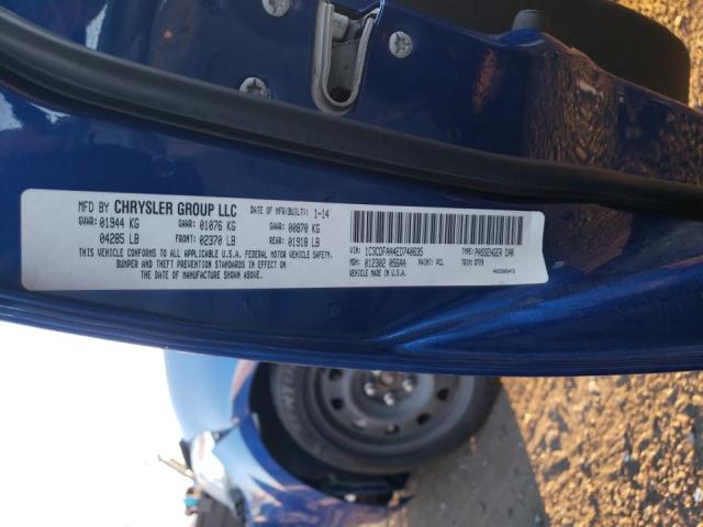 Photo 10 from auction – 2014 DODGE DART SE with VIN 1C3CDFAA4ED740635