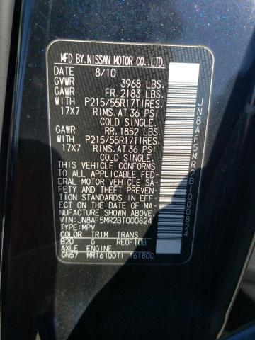 Photo 10 from auction – 2011 NISSAN JUKE S with VIN JN8AF5MR2BT000824
