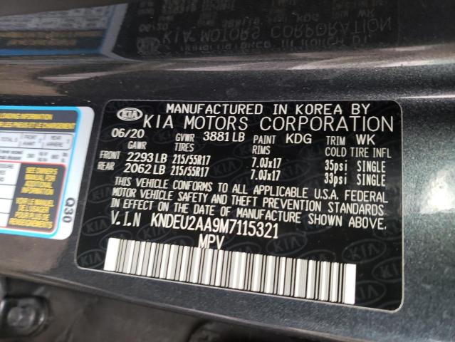Photo 10 from auction – 2021 KIA SELTOS S with VIN KNDEU2AA9M7115321