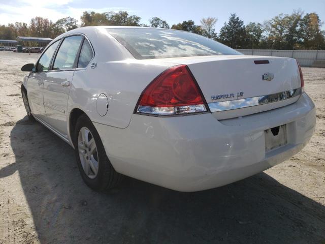 Photo 3 from auction – 2006 CHEVROLET IMPALA LS with VIN 2G1WB58K969403165
