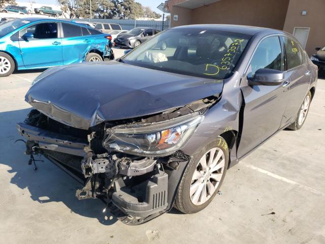 Photo 2 from auction – 2014 HONDA ACCORD EXL with VIN 1HGCR3F82EA007620