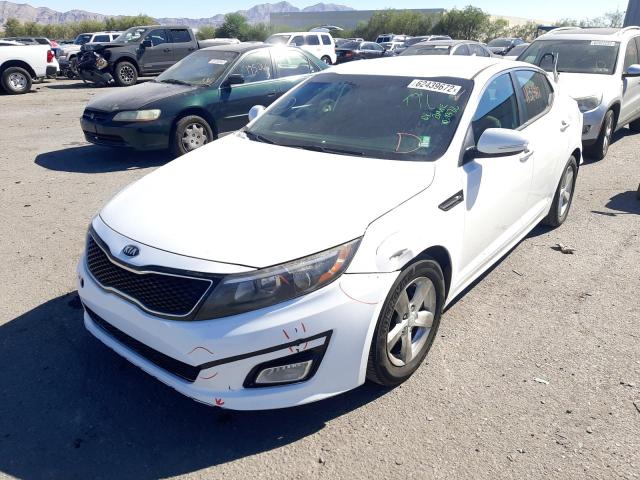 Photo 2 from auction – 2015 KIA OPTIMA LX with VIN KNAGM4A77F5602344