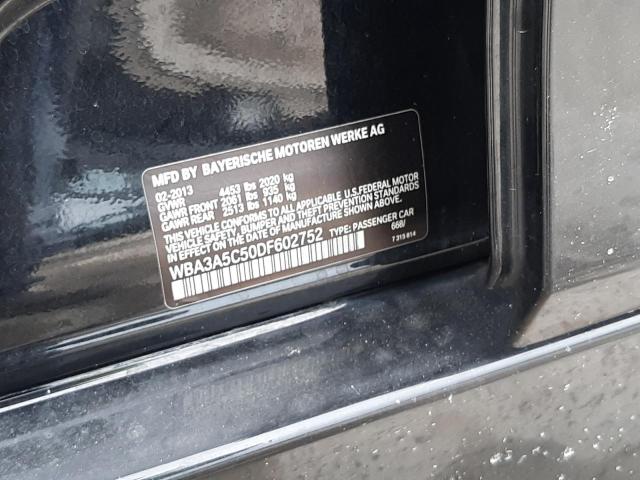 Photo 10 from auction – 2013 BMW 328 I with VIN WBA3A5C50DF602752