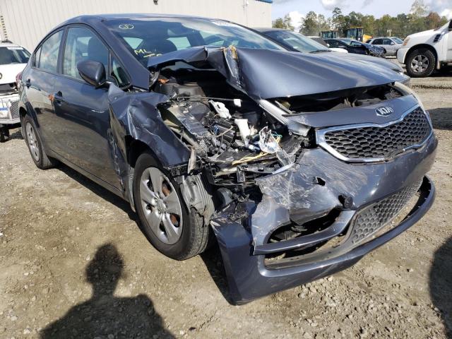 KIA FORTE 2015 with VIN KNAFX4A64F5416299 - Photo from auction