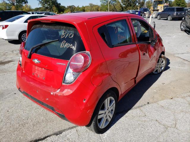 Photo 4 from auction – 2014 CHEVROLET SPARK 1LT with VIN KL8CD6S93EC534835