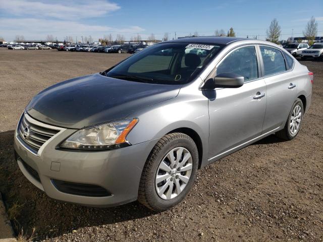 Photo 2 from auction – 2014 NISSAN SENTRA S with VIN 3N1AB7AP7EL632476