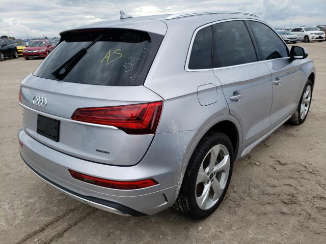 Photo 4 from auction – 2021 AUDI Q5 PREMIUM with VIN WA1BAAFY6M2090879