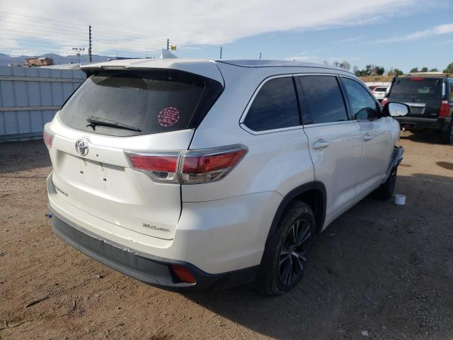 Photo 4 from auction – 2016 TOYOTA HIGHLANDER with VIN 5TDJKRFH1GS282513