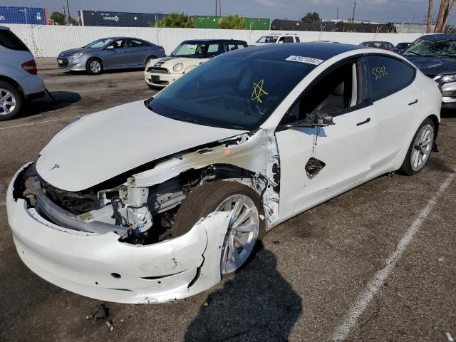 Photo 2 from auction – 2022 TESLA MODEL 3 with VIN 5YJ3E1EB7NF294052