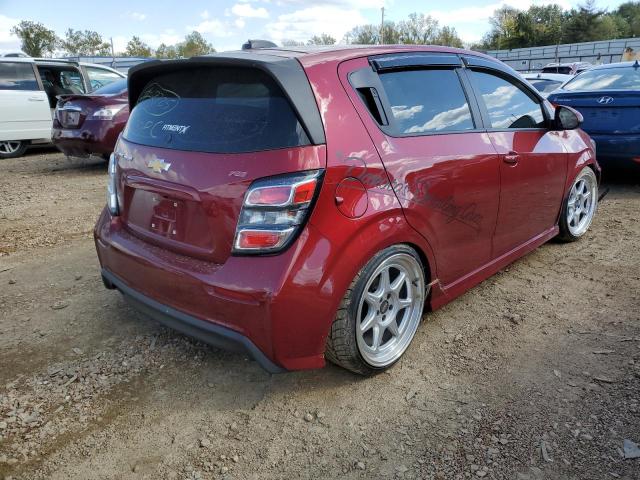 Photo 4 from auction – 2017 CHEVROLET SONIC LT with VIN 1G1JC6SB5H4118636