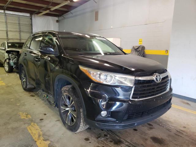 TOYOTA HIGHLANDER 2016 with VIN 5TDJKRFH6GS286976 - Photo from auction